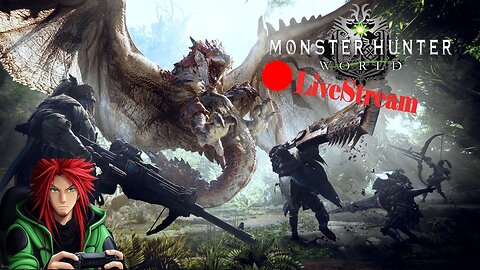 Hunter Cey In Action | Monster Hunter World LiveStream