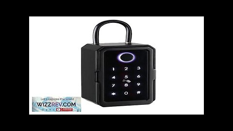 OS109 Tuya Bluetooth Smart Key Security Box Fingerprint APP Password IC Card Review