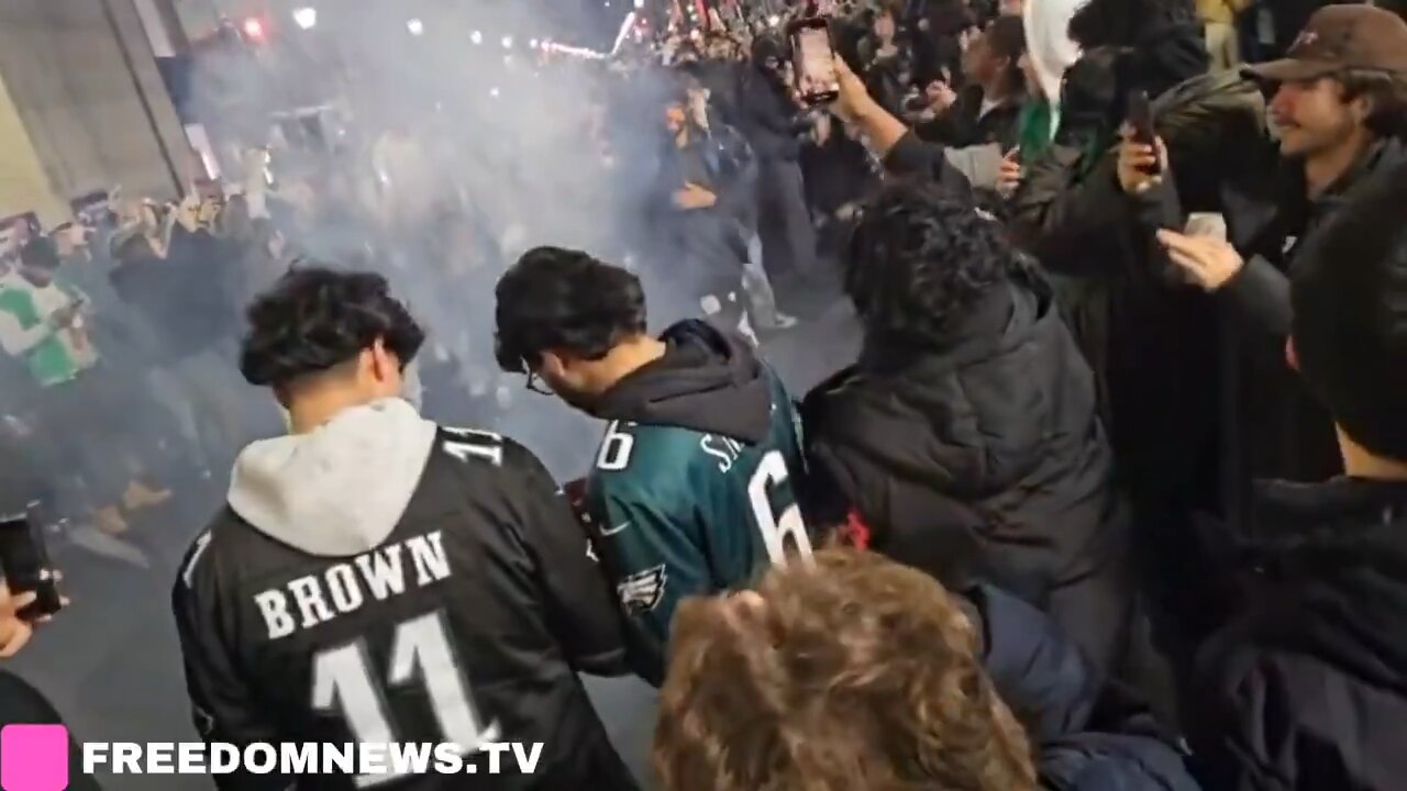 🚨 BREAKING: Eagles Fans Celebrate Super Bowl Win in Philadelphia