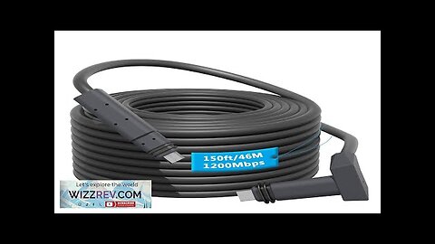 150FT/46M Starlink Cable Extension Kit Waterproof Gray with End Caps Replacement Review