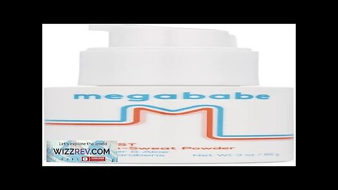 Megababe Sweat Absorbing Body Powder Bust Dust with Applicator Pump Review