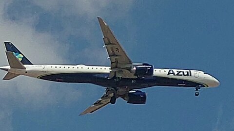Embraer 195 E2 PS-AER coming from Recife to Fortaleza