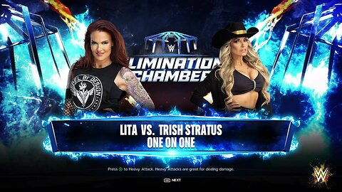 WWE 2k24 Lita vs Trish Stratus