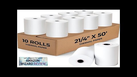 TheBestLoft Printivites 2-1/4" x 50' Thermal POS Paper Rolls 10-Pack Review