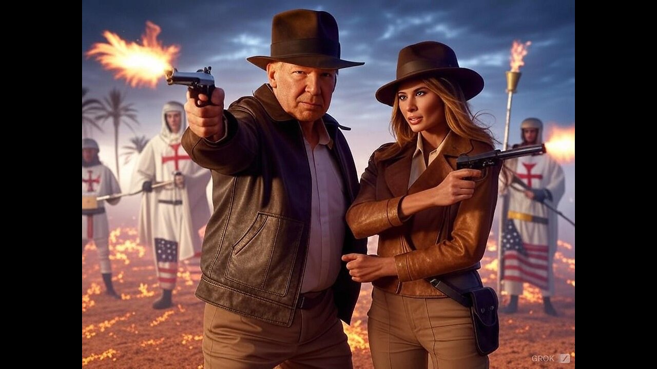 Indiana Jones Trump: By DJVECTOR117