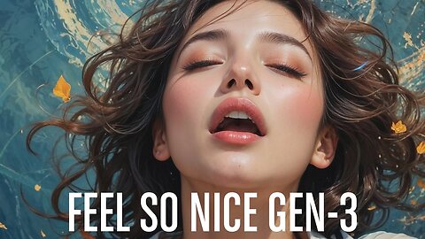 “FEEL SO NICE” | AI-generated video | Runway GEN-3