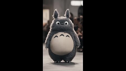 My Neighbor Totoro appears at AGT! _😱🤔🫠#agt #talent #cutebaby #shortvideo