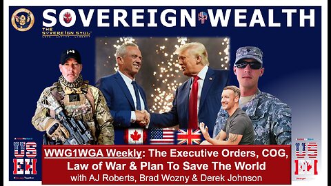 WWG1WGA: Trump EO on Sovereign Wealth Fund, MAGA EU, FOG (again), RFK Jr, [DS] USAID, DOGE & More