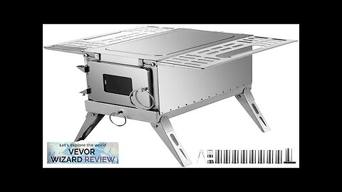 VEVOR Tent Wood StoveOutdoor Camping Wood Burning Stove Stainless Steel With Folding Review