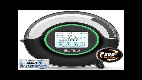 SUNLU Official Filament Dryer S2 Plus 70℃ Max Temperature Built-in Circulation Fan Review