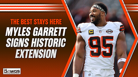 Myles Garrett Signs Historic Extension to Stay in Cleveland
