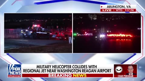 BREAKING: FAA: American Airlines Flight 5342 collides midair with Sikorsky H-60 helicopter