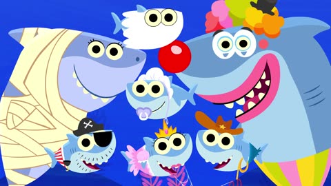 Super Simple Songs - Baby Shark Halloween featuring Finny The Shark