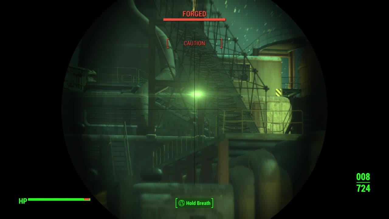 Fallout 4 Sniper Shots by a girl