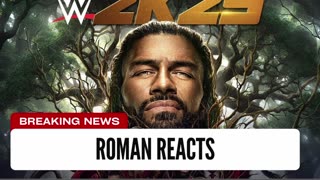 Roman Reigns Reacts To WWE 2k25 Cover