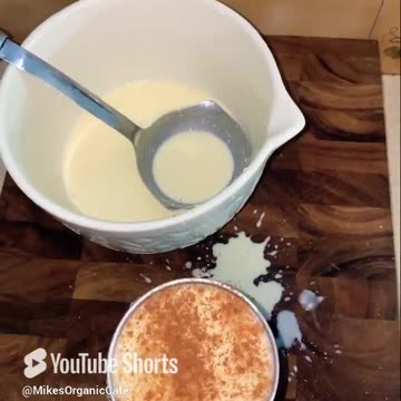 #Traditional #Non #Alcoholic #Eggnog #made #using #Organic #ingredients