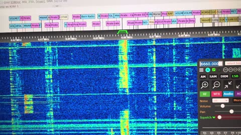 37.530 103.5 Hz Brazil Land Mobile Comms Heard On UK SDR [G8JNJ] 10 18