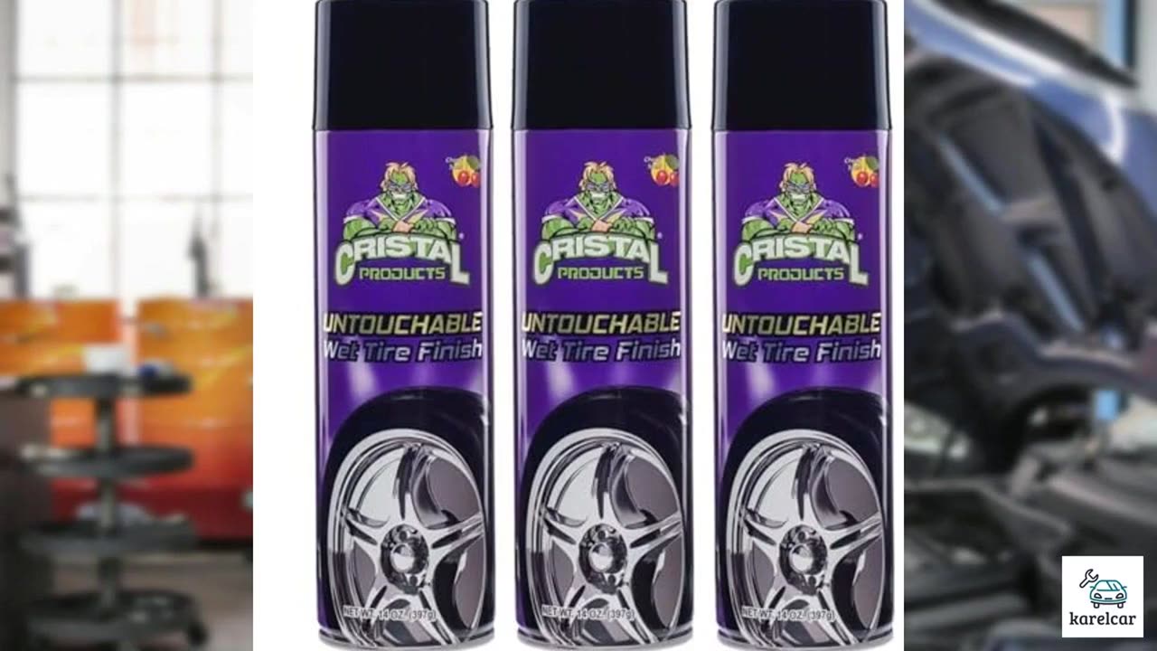 Cristal Products Untouchable Wet Tire Finish, 13 O