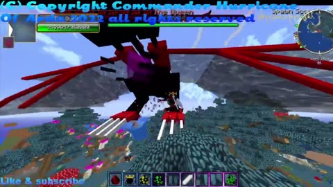 Minecraft Mob Battle The Queen Vs Alpha Dragon & his minions