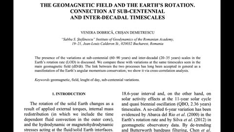 SpaceWeatherNews - Days Growing Shorter - Earth Breaking Speed Records