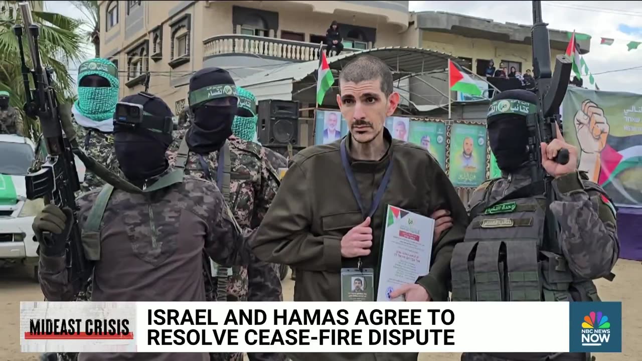 Israel-Hamas ceasefire holds despite tensions, American-Israeli hostage to be released
