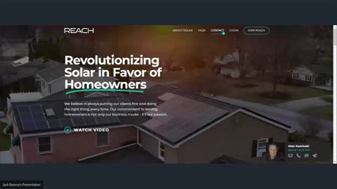 The REACH Solar Profile Discussion With Alan Kaminski P