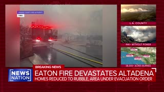 'A wasteland': Eaton Fire burns homes to rubble | NewsNation Prime