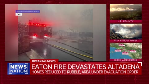 'A wasteland': Eaton Fire burns homes to rubble | NewsNation Prime