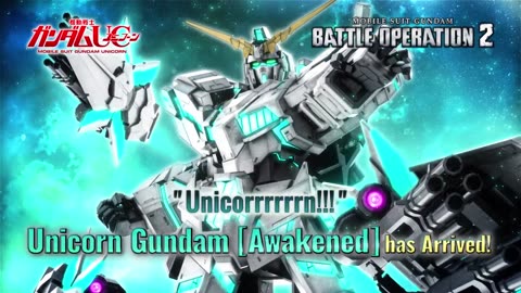 Mobile Suit Gundam: Battle Operation 2 - Unicorn Gundam Awakened Official Trailer