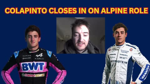 FRANCO COLAPINTO CLOSES IN ON ALPINE DEAL