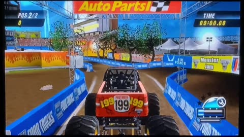 Pastrana 199 in Monster Jam Urban Assault