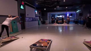 2.10.25 TCL cornhole, AB league - Match 2