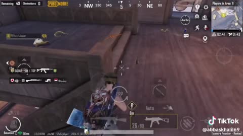 awosome gameplay of pubg mobile