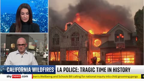 LA Mayor Karen Bass freezes when a reporter asks why she CUT $20 million from Fire department