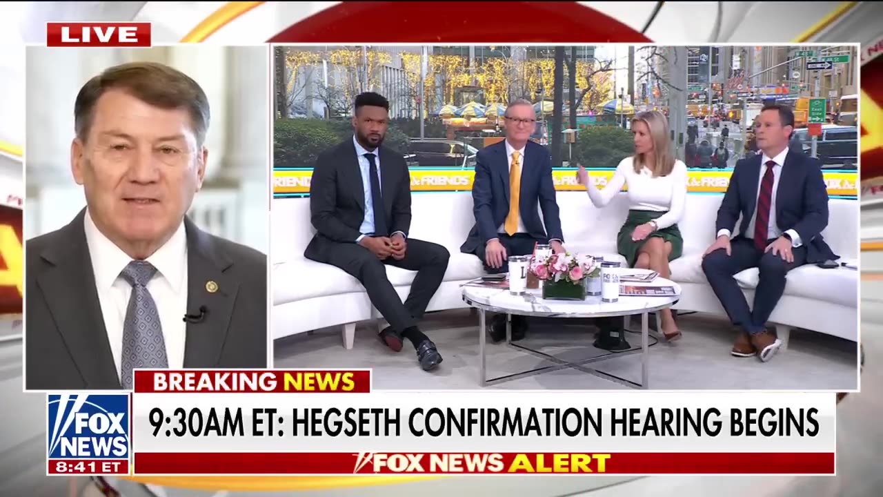 Hegseth is the 'right guy for the job,' Sen. Rounds says