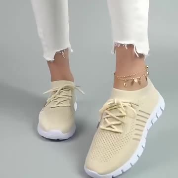 Women's Mesh Knit Sports Shoes