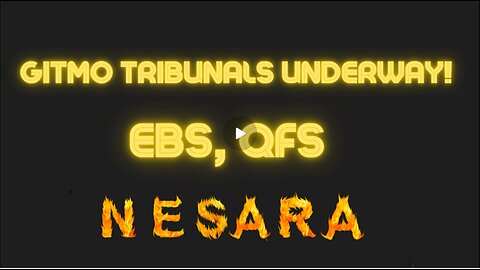 Jim Willie- GITMO Tribunals Underway! EBS, QFS, And NESARA Rollout Prepared!!!