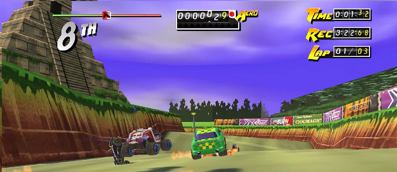 Stunt GP Remastered 2025: Aztec Racing