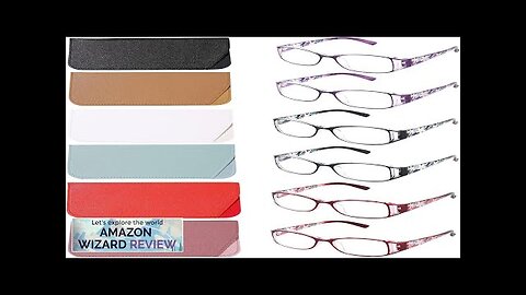 6 pairs Reading Glasses Women Fashion and elegant anti-blue light HD resin Review