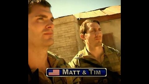 Matthew Livelsberger and Tim Kennedy teamed for a military copetition TV show.