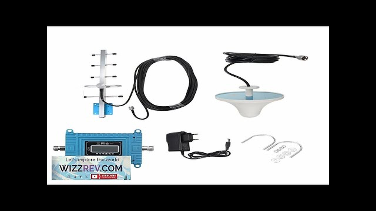 850/900MHz CDMA/GSM Cell Phone Signal Booster Repeater Amplifier Antenna 2/3/4G Review