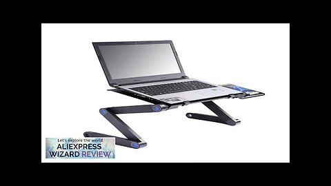 Adjustable Laptop Desk Ergonomic Portable TV Bed Lapdesk Tray PC Table Stand Review