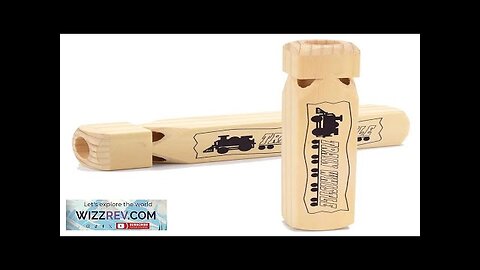 Kids Wooden Train Whistle Music Baby Teaching Wood Toy Musical Instrument Educational Review