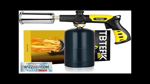 Powerful Cooking Torch TBTEEK Sous Vide Propane Torch Kitchen Culinary Grilling Torch Review