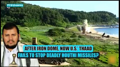 VIDEO- Houthis Ballistic Missiles Rip Down THAAD & Iron Dome