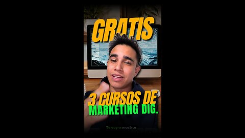 3 Cursos de Marketing Digital Gratuitos #MarketingDigital #GoogleCertificado #RedesSociales #SEO