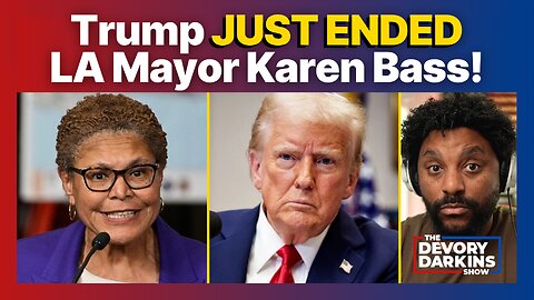 Trump JUST ENDED Mayor Karen Bass During HEATED Meeting