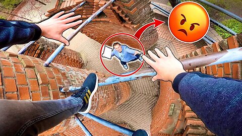 ESCAPING ANGRY TEACHER (Epic Parkour POV Chase).