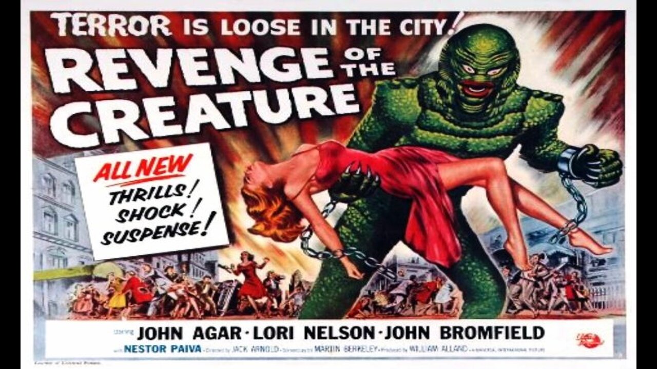 Revenge Of The Creature (Movie Trailer) 1955