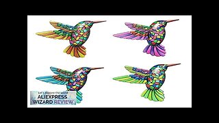 Iron Art Hummingbird Hardware Handicraft Pendant Metal Wall Art Decor Garden Decoration Review